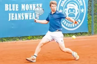 Im Viertelfinale war für ihn Endstation: Kirill Anton (TC RW Kaiserslautern) unterlag dem späteren Finalisten Nikolas Mayr in zw