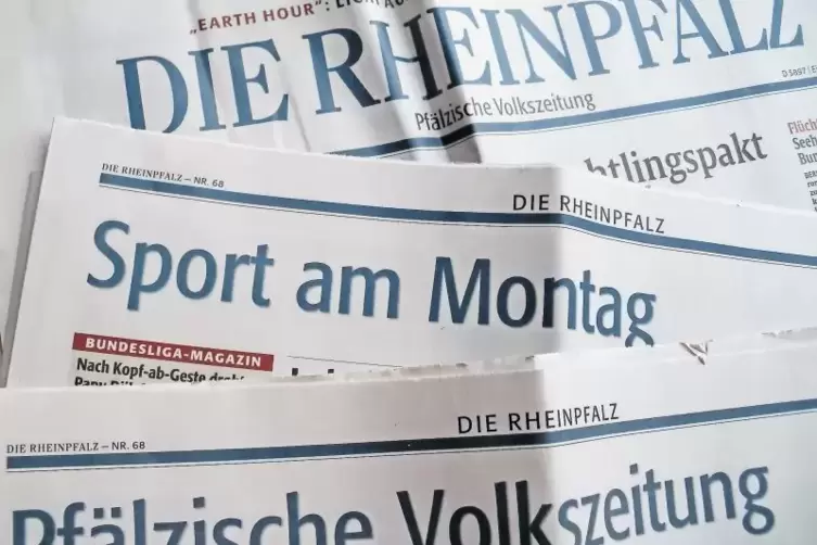 Nutzen Verbrecher die Zeitung, um sich zu verabreden? In der Montagsausgabe der Rheinpfalz erscheint eine Anzeige verdächtig.