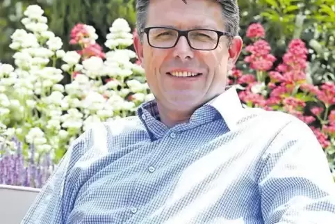 Für Gartenarbeit bleibt aktuell kaum Zeit. Torsten Blank hat in Zeiten des Wahlkampfs eine 90-Stunden-Woche.