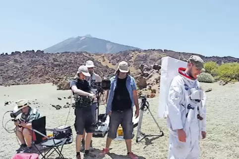 Für den Kurzfilm „Astronaut – Lost in Mind“ drehte der Mannheimer in Teneriffa.