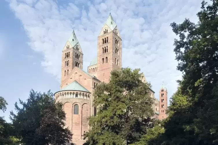 Ort der Zuflucht f&uuml;r die Dannstadt-Schauernheimer im Jahr 1634: die Stadt Speyer rund um den dortigen Dom.