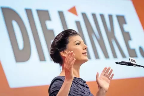 Sahra Wagenknecht hat die Gabe, Delegierte „besoffen“ zu reden: Die Spitzenkandidatin der Linken löste beim Parteitag in Hannove