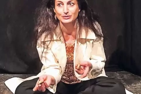 Darstellerin Anja Kleinhans.