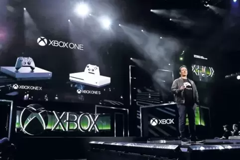 Phil Spencer, Leiter der Sparte für Unterhaltungsprodukte von Microsoft, stellte auf der Games-Konferenz E3 in Los Angeles die n
