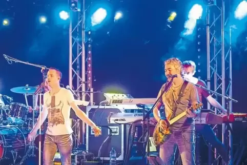 Rocken am Samstag die Bühne am Schlossplatz: die Band „Roxxbusters“ (hier bei der Kuseler „Factory Affair“ 2015).