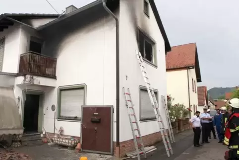 Der 79-jähriger Hausbewohner starb an einer Rauchvergiftung.  Foto: Iversen 