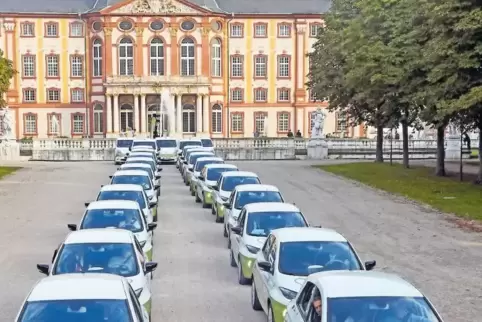 Umweltfreundlich: Inzwischen stehen den Bürgern 40 Elektroautos und Ladestationen zur Verfügung.