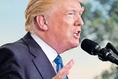 Sieht sich erneut einer „Hexenjagd“ ausgesetzt und zu Unrecht angegriffen: US-Präsident Donald Trump.