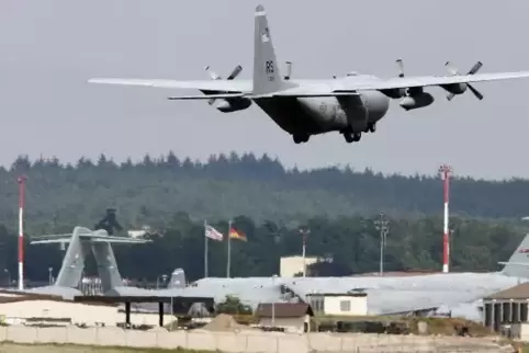 Wichtiger US-Sützpunkt: die Airbase Ramstein. Foto: DPA 