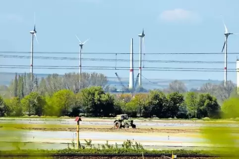 Diese und neun andere Windkraftanlagen erzeugen so viel Strom, wie die Verbandsgemeinde Lambsheim-Heßheim verbraucht.
