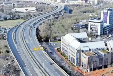 Prägend für die Stadt: Ludwigshafens Hochstraßen-System.