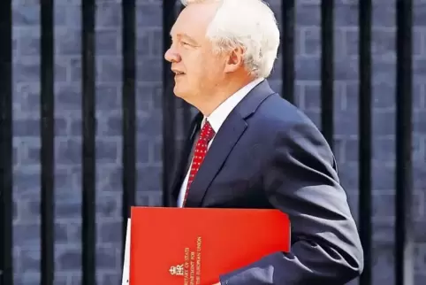 Er führt ab heute für die Briten die Verhandlungen: David Davis.