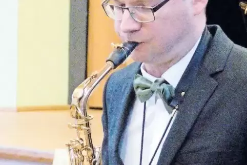 Volker Kaufmann ist der Solist in Heitor Villa-Lobos’ „Fantasia para saxofone“.