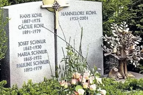 Der Altkanzler wird nicht im Familiengrab der Kohls in Friesenheim beerdigt.