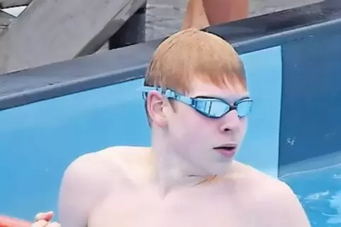 Verbessert gleich sieben persönliche Bestzeiten: Fabian Kuntz von Blau-Weiß Pirmasens.