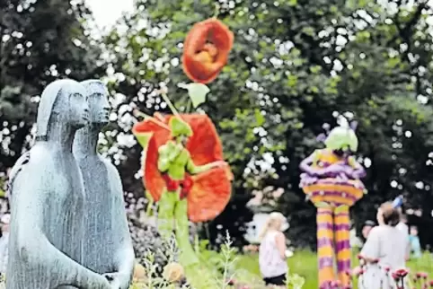 Bunte Kulisse fürs Sommerfest: der Ebertpark.