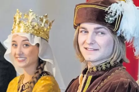 Stefanie Müller als polnische Jagiellonen-Prinzessin Hedwig und Felix Feigel als Wittelsbacher-Herzog Georg der Reiche werden ab