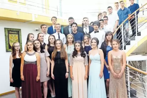 Ein Rätsel für die Gäste und ein eigenes Video über die letzten Tage ihrer Schulzeit – die Absolventen der Winnweilerer Albert-S
