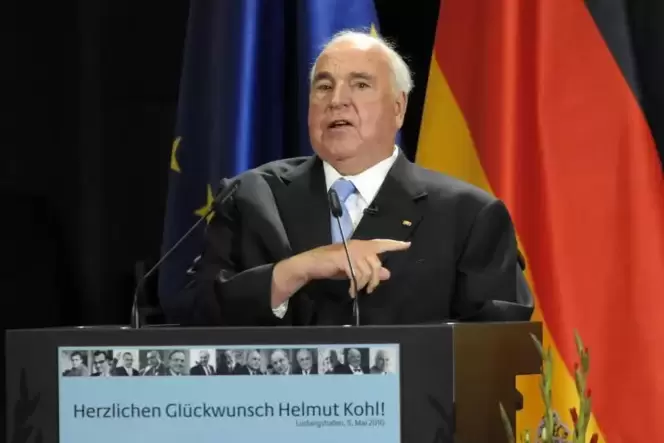 Die Junge Union will das Lebenswerk von Helmut Kohl mit der Umbenennung einer Straße in Ludwigshafen würdigen. Archivfoto: Kunz