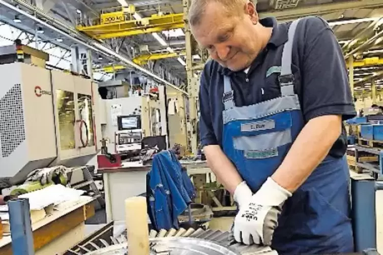 Das Siemens-Werk steht f&uuml;r Hightech aus Frankenthal.