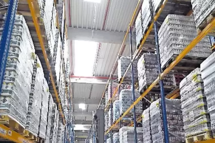 Das Lekkerland-Logistikzentrum in Bobenheim-Roxheim.