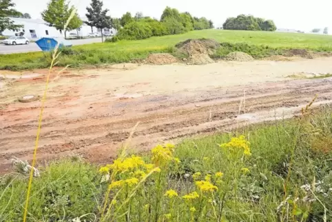 In der Blocksbergstraße entsteht ein neues Gewerbegebiet.