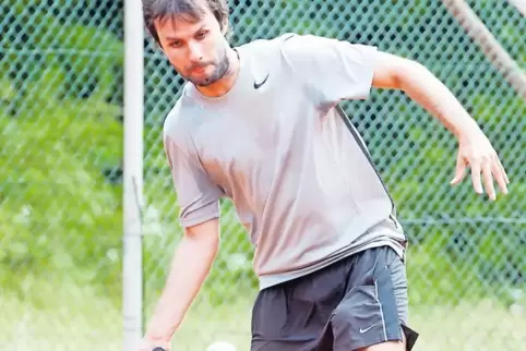 Nikolas Mohrbach gewann für den TC Waldmohr vier seiner Einzel und drei seiner Doppel.