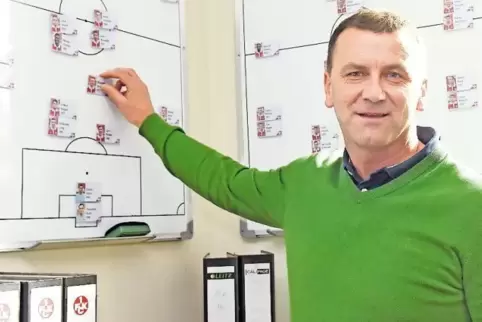 Macher im Sportpark Rote Teufel: Manfred Paula.
