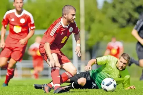 Talha Demirhan war mit neun Treffern der zweitbeste Torschütze beim Fußball-Verbandsligisten ASV Fußgönheim.