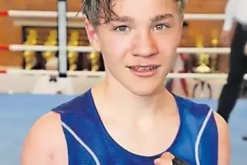 Nachwuchsboxer Ivo Schlamp fährt zum ersten Mal zur Nationalmannschaft.