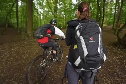 Mountainbikes gehören im Wald längst zum Alltag. Foto: dpa