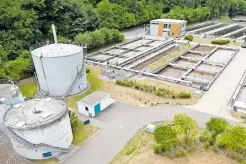Anderthalb Stunden dauert der Rundgang über die Kläranlage.