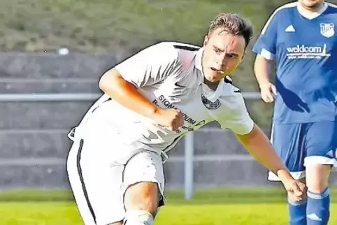 Dominik Reitz brachte die SG Geiselberg/Heltersberg im Finale gegen die SG Trippstadt/Schmalenberg mit 2:0 in Führung.