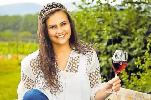 Eröffnet das Weinfest am Freitag offiziell im alten Schulhof: Weinprinzessin Desiree I.
