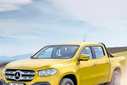 Lifestyle oder ein Auto für alle, die viel zu laden haben: Der Pick-up von Daimler entstand in einer Produktionsgemeinschaft mit