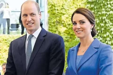Gestern in Berlin im Bundeskanzleramt, heute in Heidelberg – nicht auf dem Schloss – erwartet: Prinz William und Herzogin Kate. 
