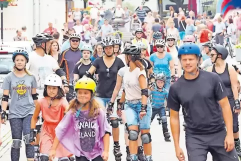 Die Skating-Tour startet wie im Vorjahr in der Herzogstraße.
