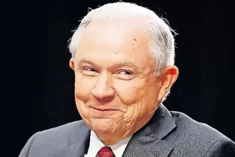 Fiel beim US-Präsidenten in Ungnade: Jeff Sessions.