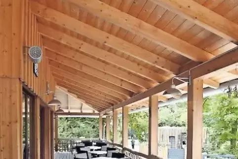 In drei Tagen ist die Terrasse wieder in Betrieb.