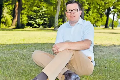 Ein Stück Heimat: Torbjörn Kartes auf der Parkinsel.