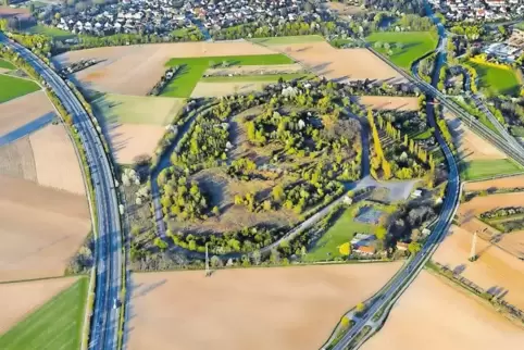 Wird neu überplant: Polygon-Gelände vor der Stadt.