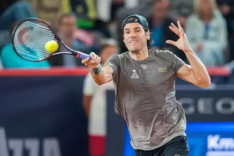Publikumsmagnet Tommy Haas spielt am Sonntag für Grün-Weiss Mannheim in der Bundesliga.  Foto: DPA
