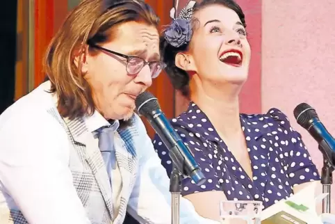 Kongeniales Duo: Britta und Christian Habekost.
