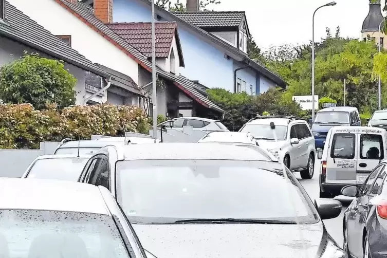 Verstopft: die Stiftstra&szlig;e.