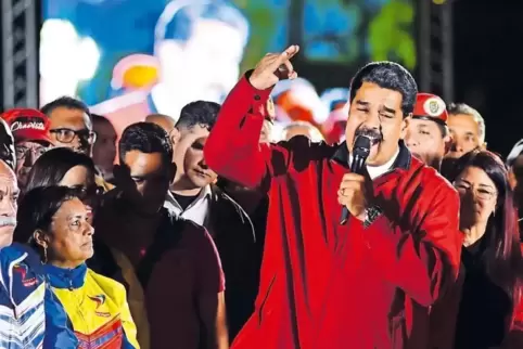 Will das Parlament entmachten: der venezolanische Präsident Nicolás Maduro.