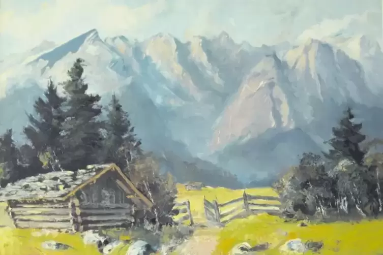 Landschaft und Natur haben den Maler Ludwig Petzinger zeit seines Lebens inspiriert.