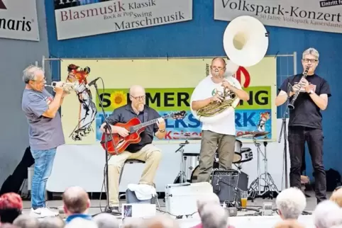Gab die Richtung vor: Wosnitza’s Little Orchestra.
