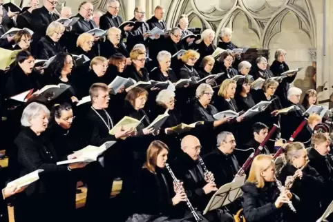 Zweimal förderungsgwürdig: Mozartchor Speyer.
