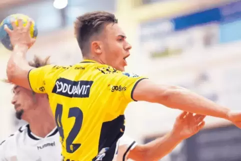 Marvin Gerdon wuchs wenige Meter von der Sporthalle des TV Hochdorf auf, spielte aber bislang nie für den TVH. Das wird sich nun