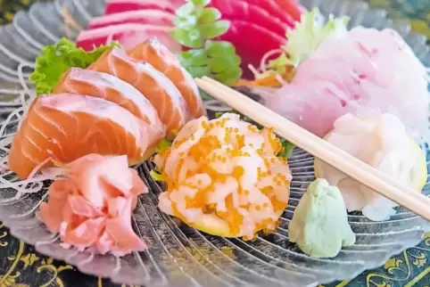 Den Rohstoff für Peifers Sashimi – hier ein symbolisches Archivbild – wird eine Lachsforelle liefern.